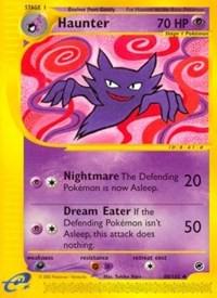 Haunter - 80/165 Expedition e-Reader Uncommon Pokemon - NM