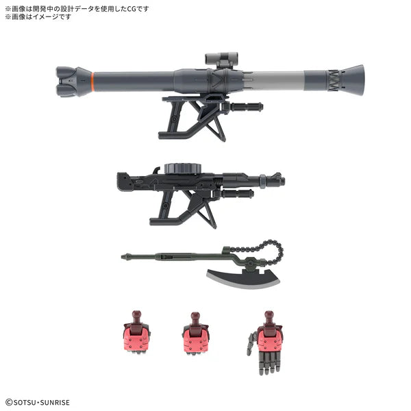 Gundam Model Kit 1/144 - Mobile Suit GQuuuuuuX HG 11 Char's Zaku (GQ) Bandai