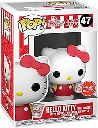 Funko POP - Hello Kitty Vinyl Figure - Hello Kitty with Noodle Cup 47