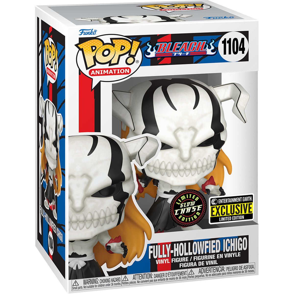 Funko Pop - Bleach Vinyl Figure - Fully-Hollowfied Ichigo 1104 Glow CHASE
