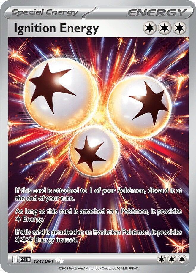Ignition Energy - 124/094 Phantasmal Flames Full Art Energy - NM/MINT