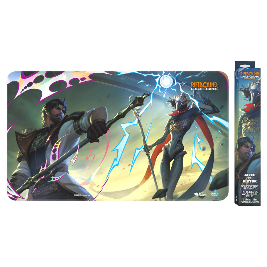 Riftbound: Vendetta League of Legends Playmat - Jayce Vs Viktor