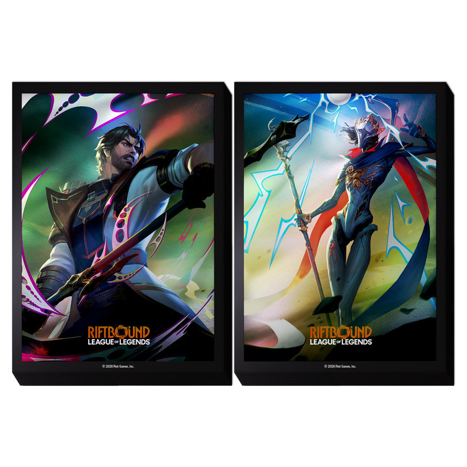 Riftbound: Vendetta League of Legends Card Sleeves - Jayce Vs Viktor (100)