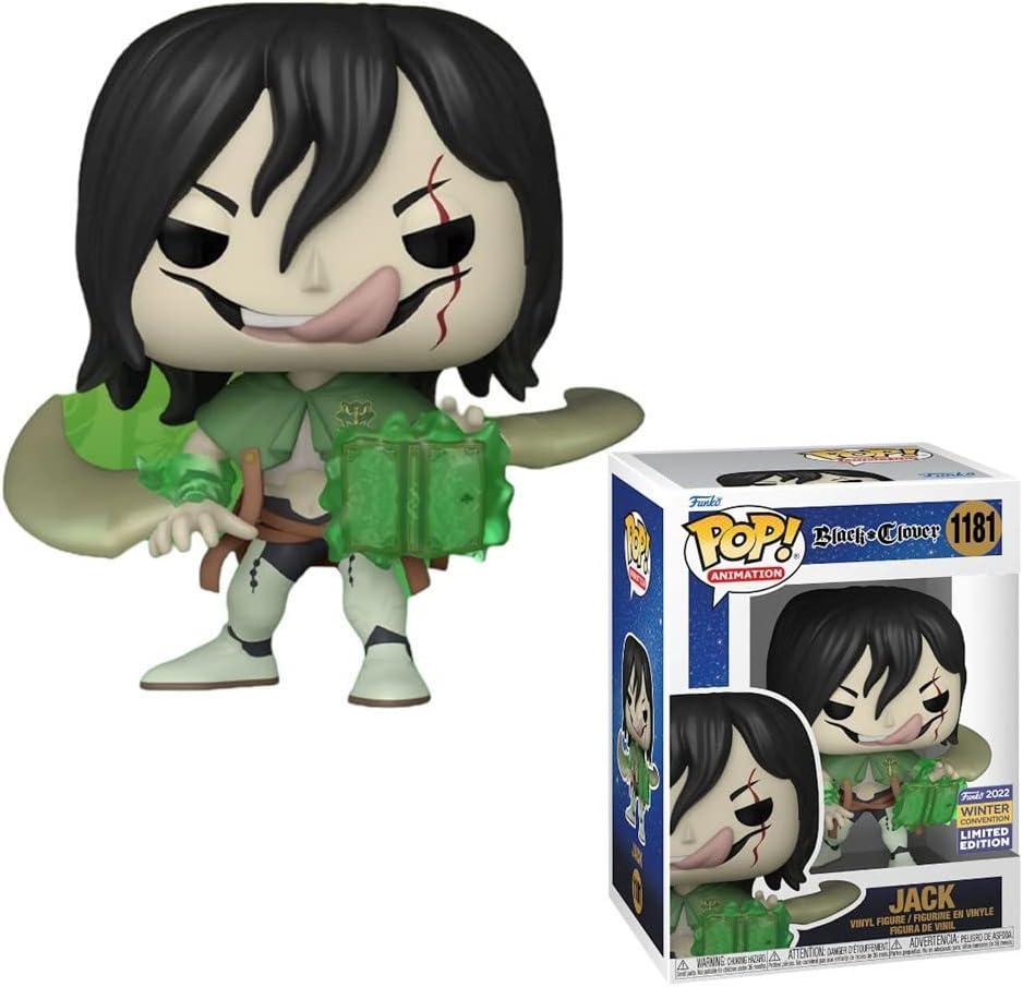 Funko Pop - Black Clover Vinyl Figure - Jack 1181 Winter Convention 2022