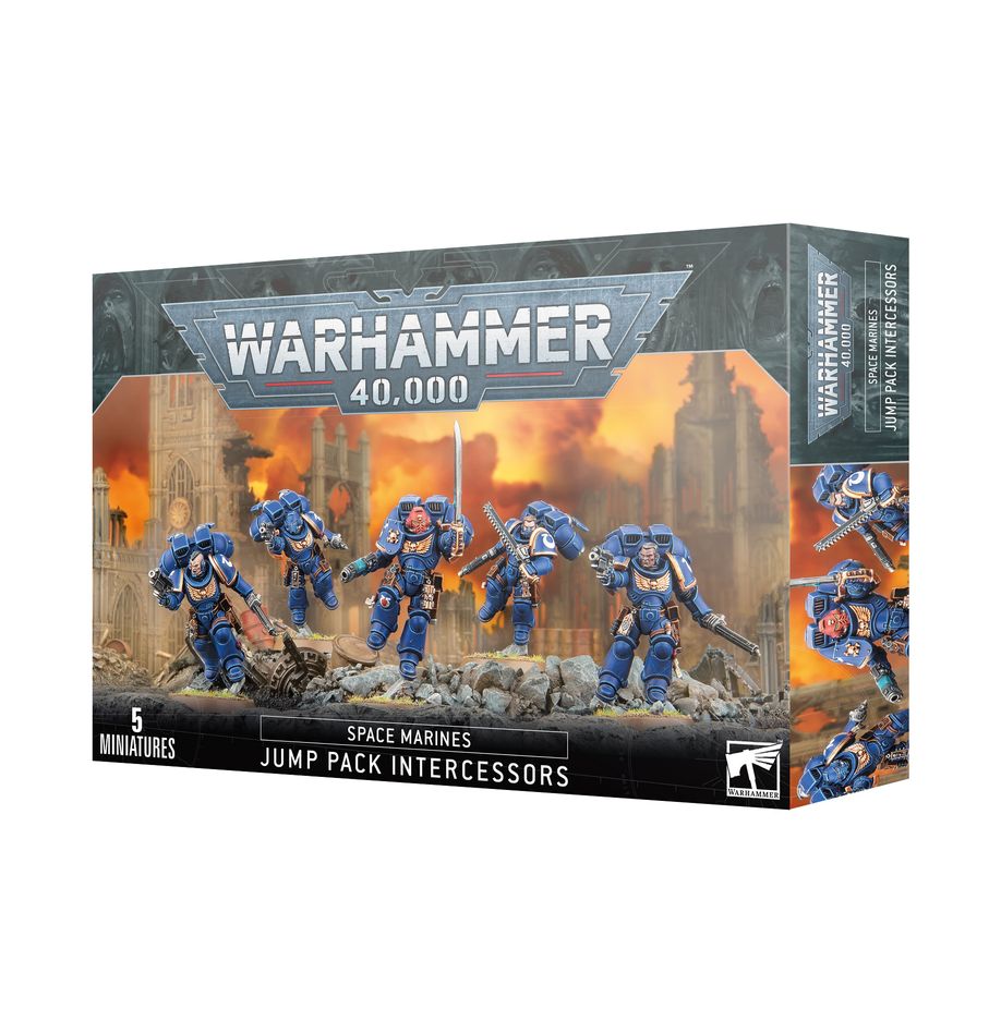 Warhammer 40K - Space Marines Jump Pack Intercessors