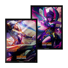 Riftbound: Vendetta League of Legends Card Sleeves - Kayle Vs Morgana (100)