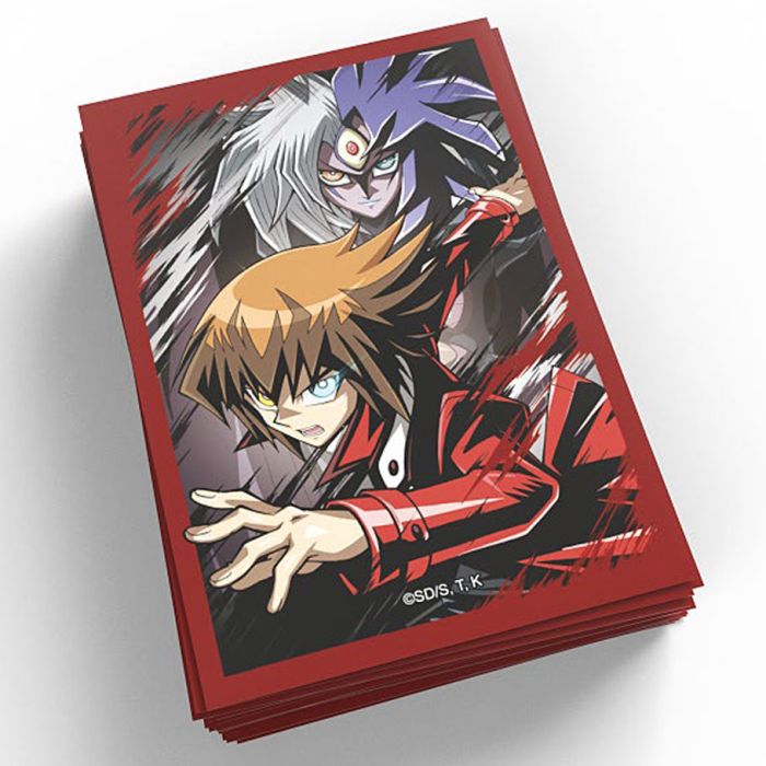 Yugioh Card Sleeves - Jaden & Yubel (50 Count)