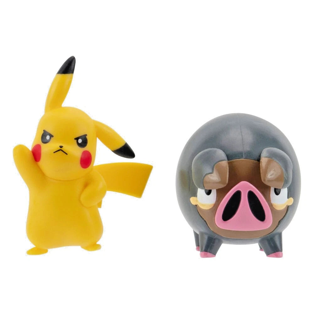 Pokemon Officially Licensed Toys Battle Figure Pack - Lechonk & Pikachu