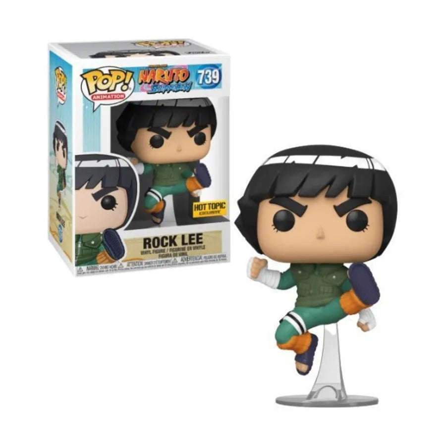 Funko Pop - Naruto Shippuden Vinyl Figure - Rock Lee 739 Hot Topic