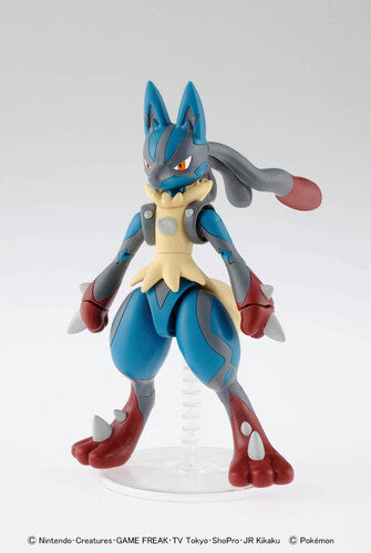Pokemon - Pokepla Bandai Quick Model Kit - Mega Lucario