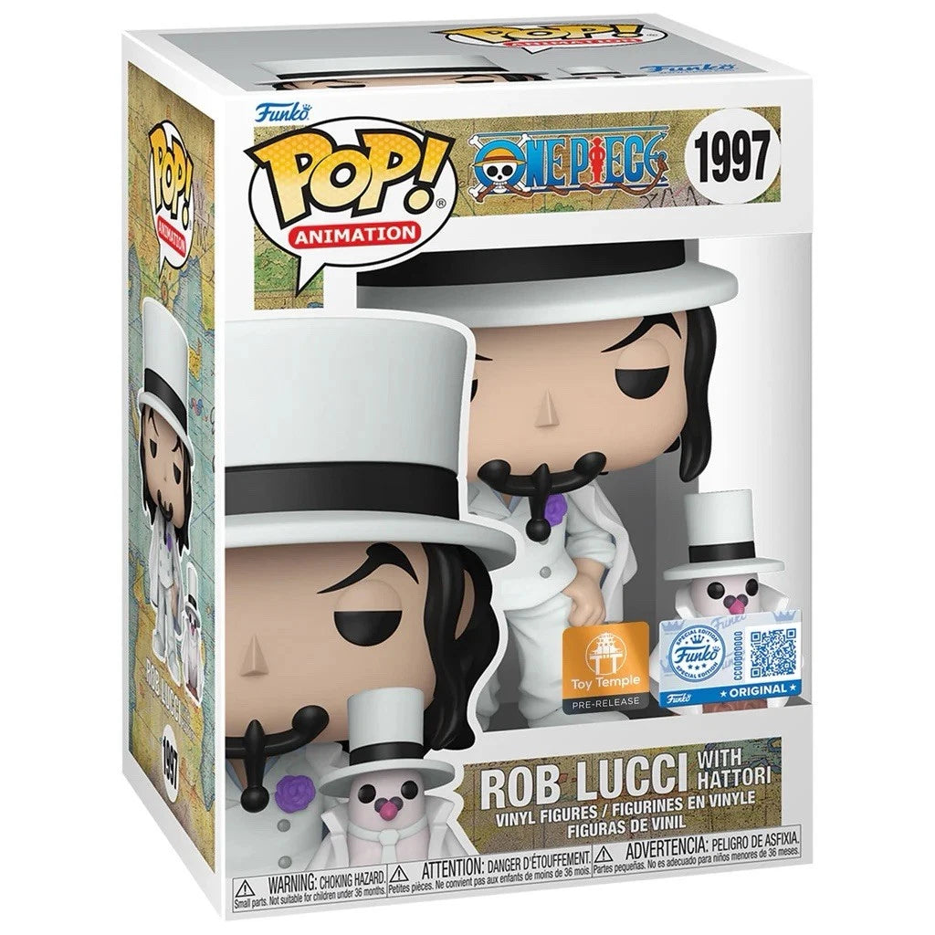 Funko Pop - One Piece Vinyl Figure - Rob Lucci 1997 Toy Temple Pre Release