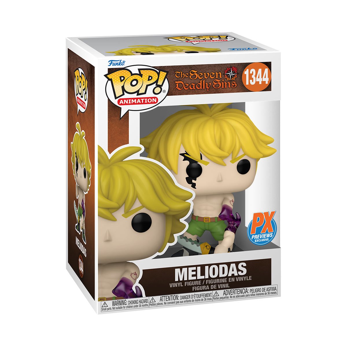 Funko Pop - Seven Deadly Sins Vinyl Figure - Meliodas Demon 1344
