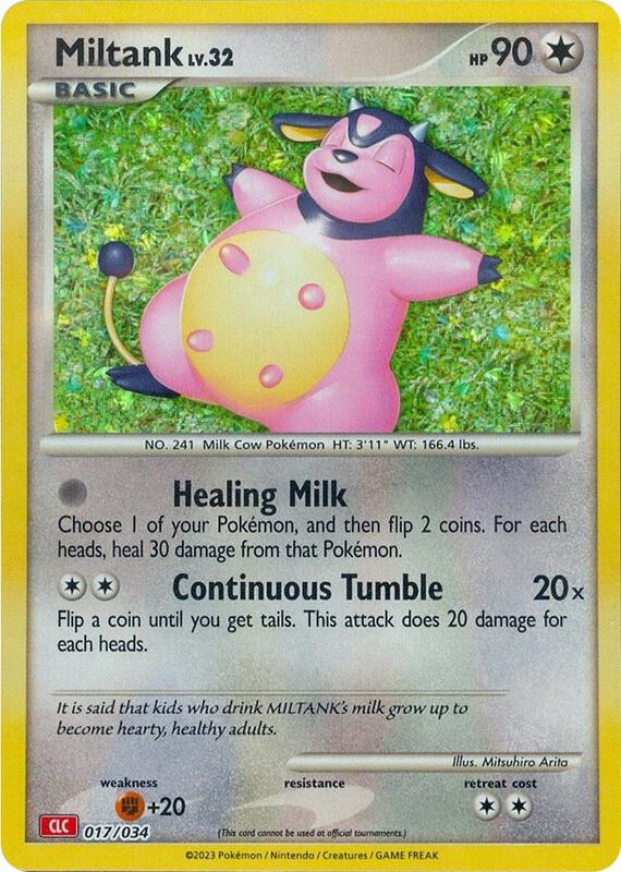 Miltank - 017/034 CLC TCG Classic Pokemon - NM/MINT