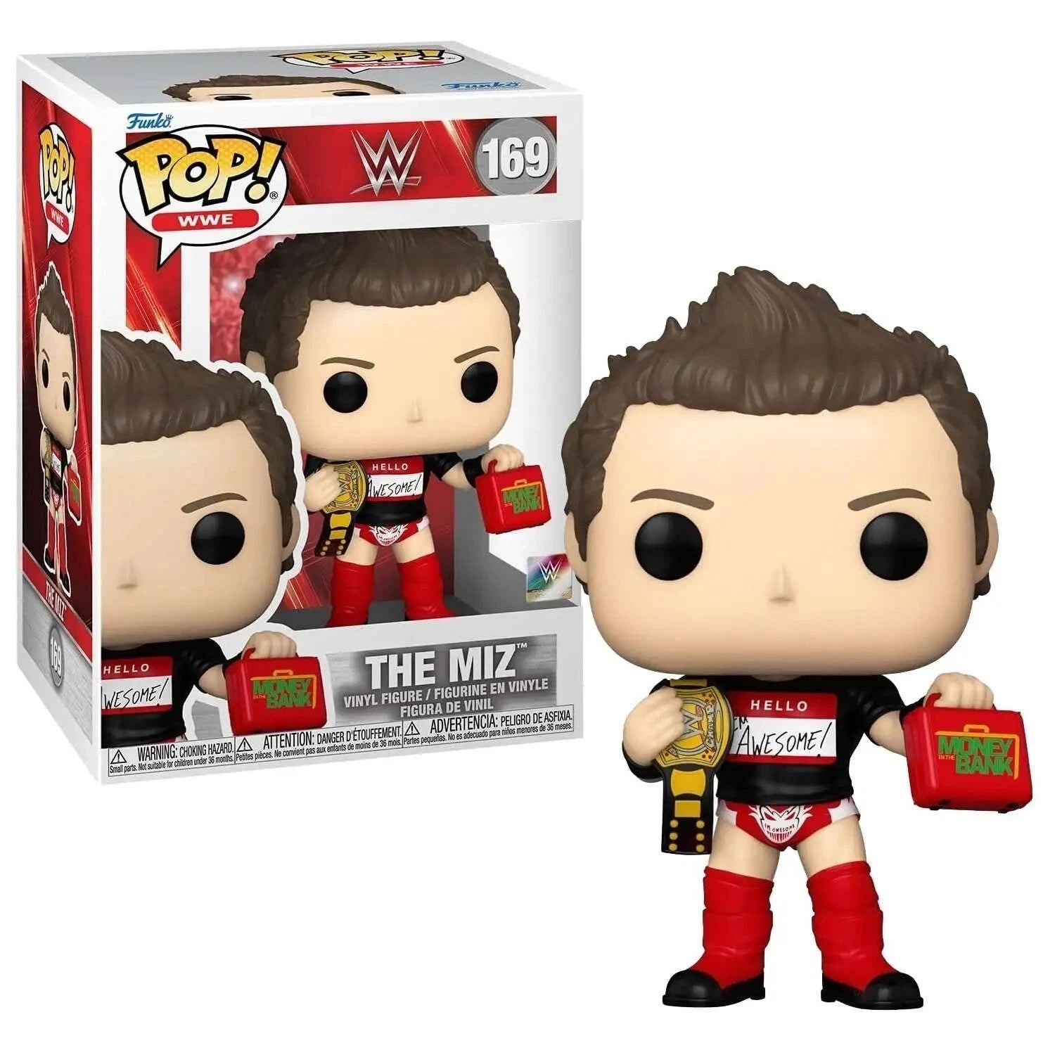 Funko Pop - WWE Vinyl Figure - The Miz 169