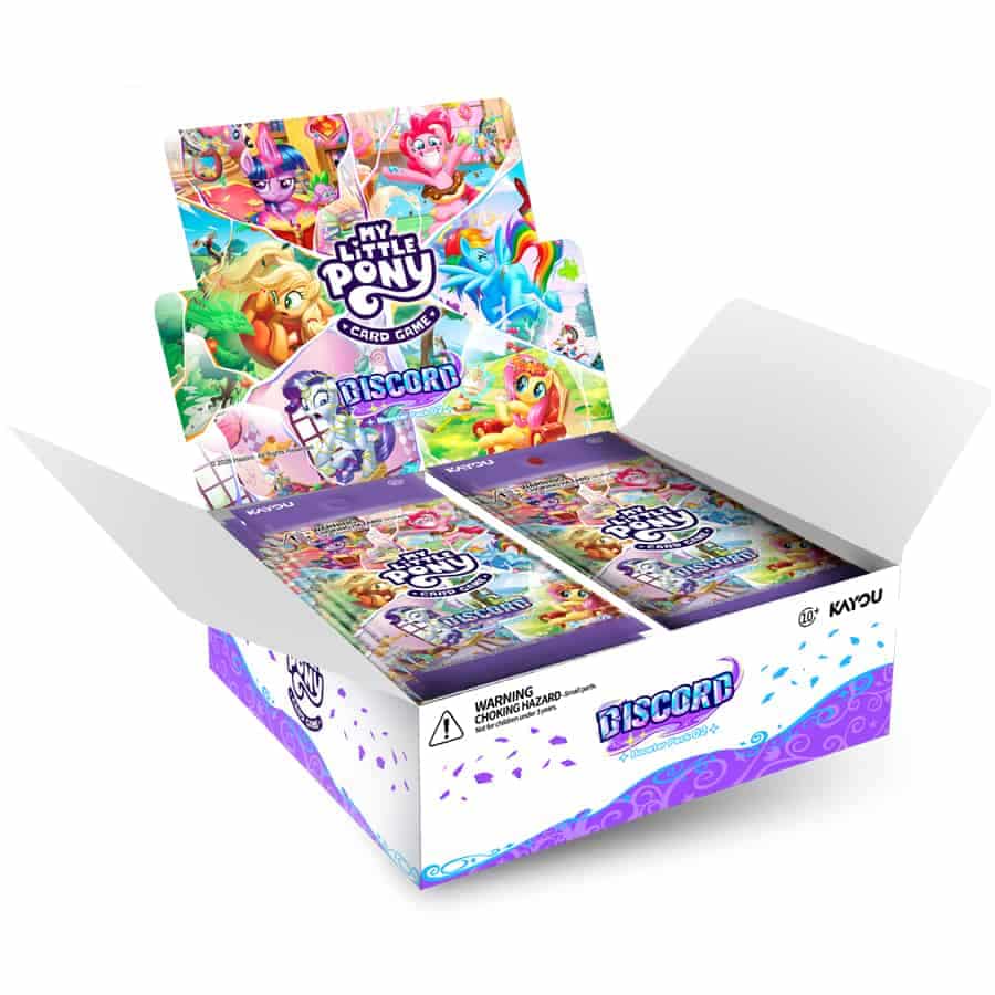My Little Pony Card Game Booster Box - Discord (20 Packs)
