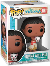 Load image into Gallery viewer, Funko Pop - Disney Moana Vinyl Figure - Moana with Pua 1767
