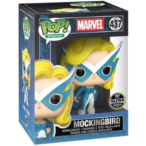 Funko Pop - Marvel Vinyl Figure - Mockingbird 437 Ultra 3220 Pcs