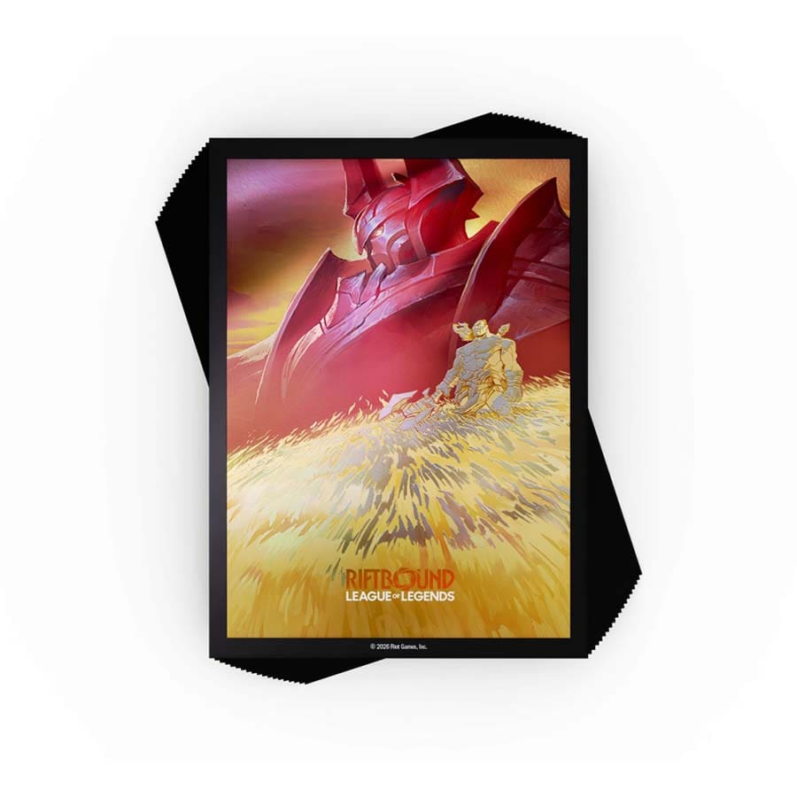 Riftbound: Radiance League of Legends Card Sleeves - Mordekaiser, Iron Revenant (100)