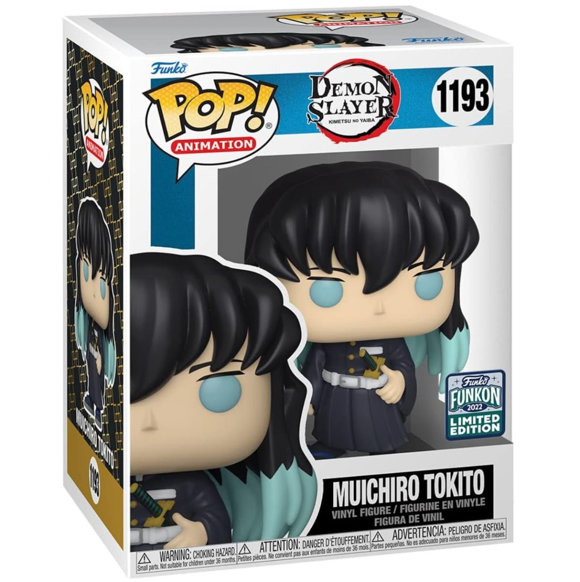 Funko Pop - Demon Slayer Vinyl Figure - Muichiro Tokito 1193 2022 Spring Convention