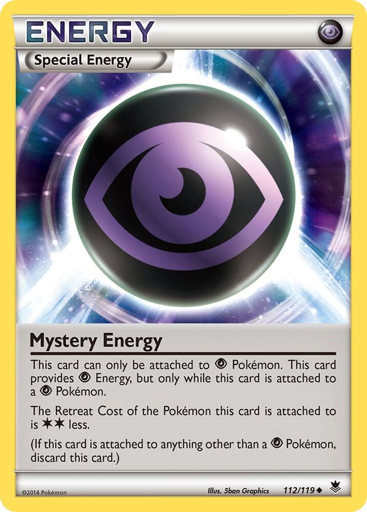 Mystery Energy - 112/119 Phantom Forces Pokemon - NM