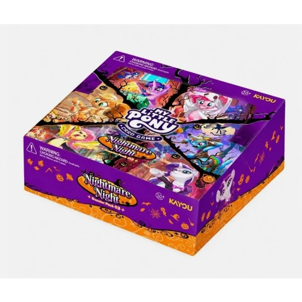 My Little Pony Card Game Booster Box - Nightmare Night (20 Packs)