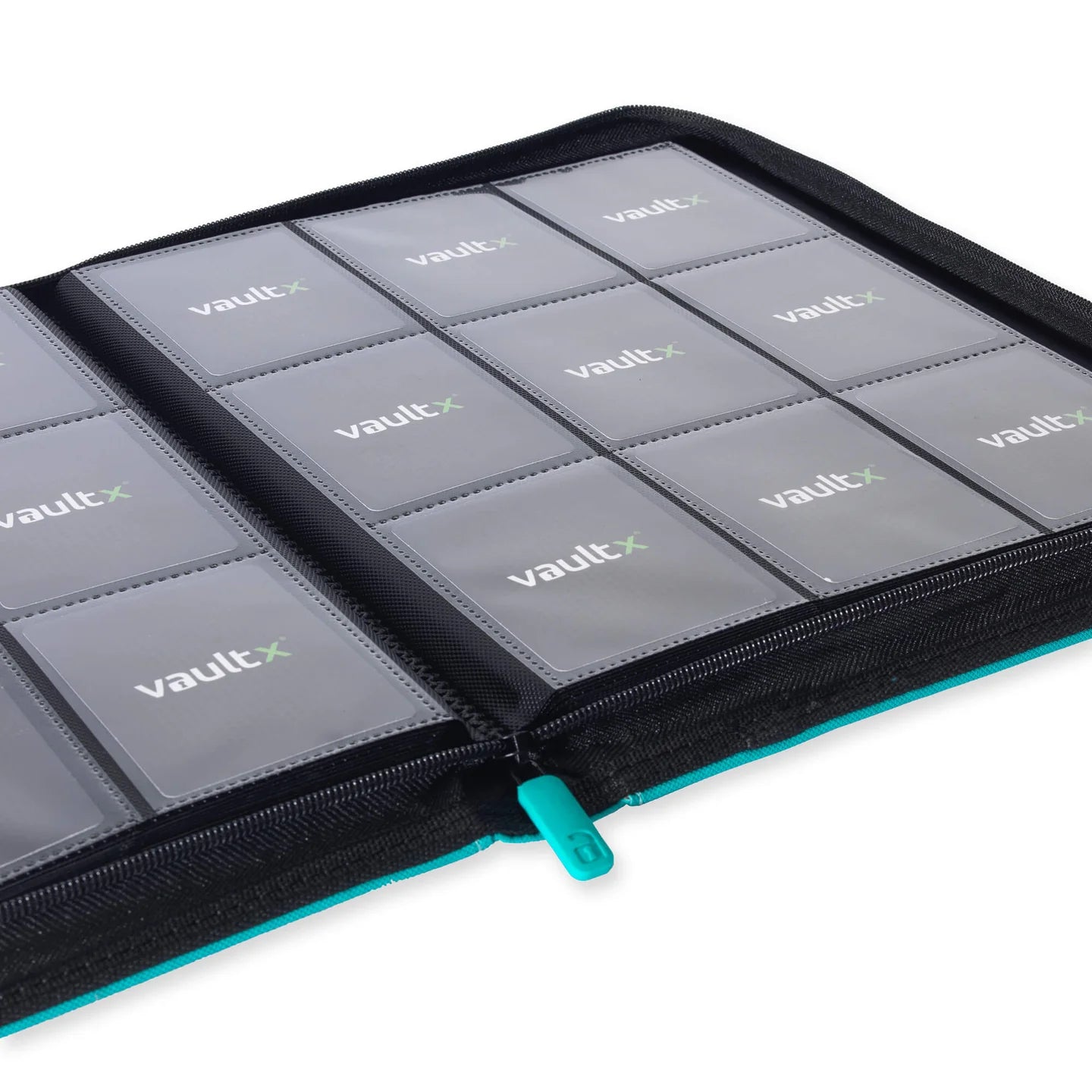 VaultX Zip Binder - Exo-Tec 9 Pocket - Ocean Blue