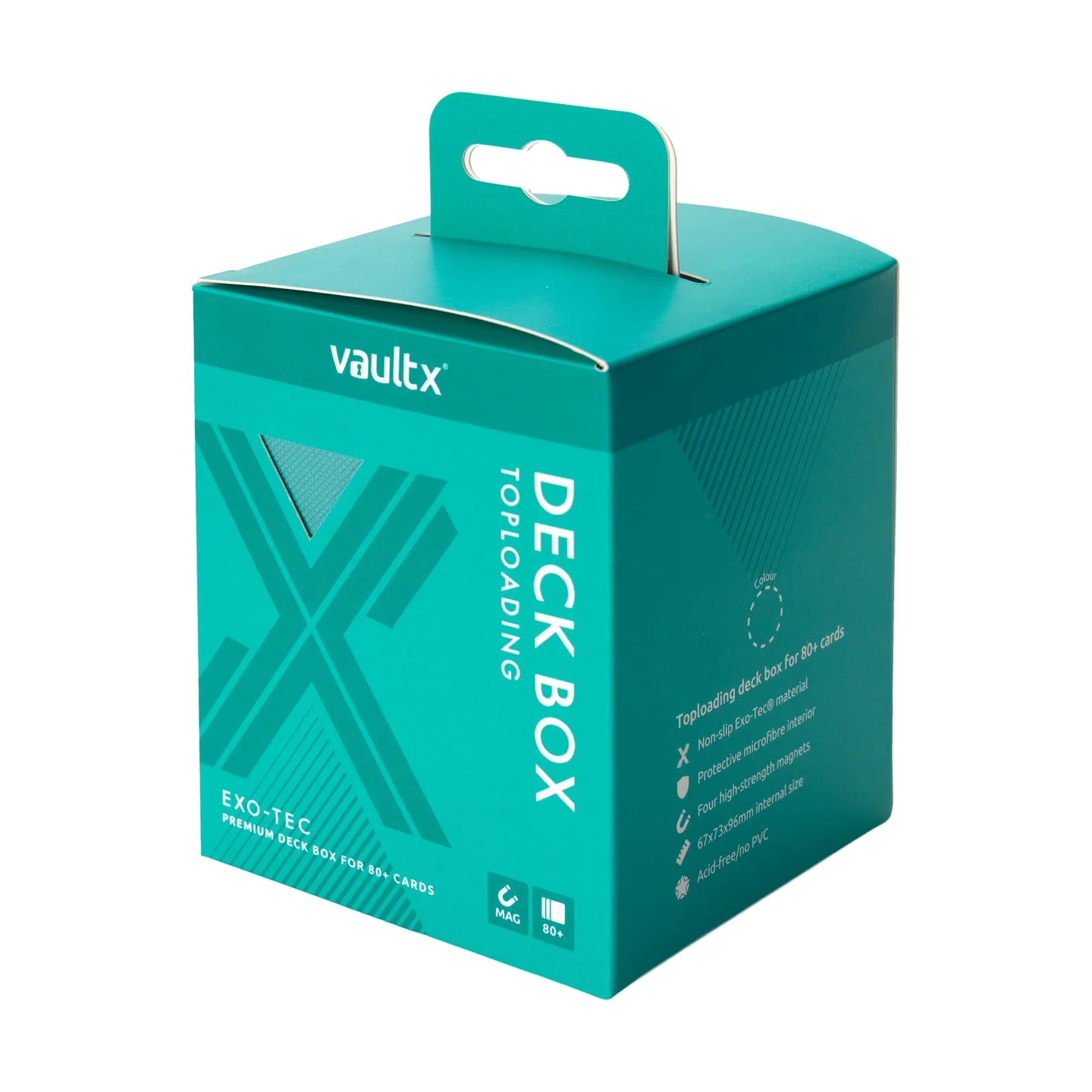 Deck Box - VaultX Top Loading Deck Box 80+ - Ocean Blue