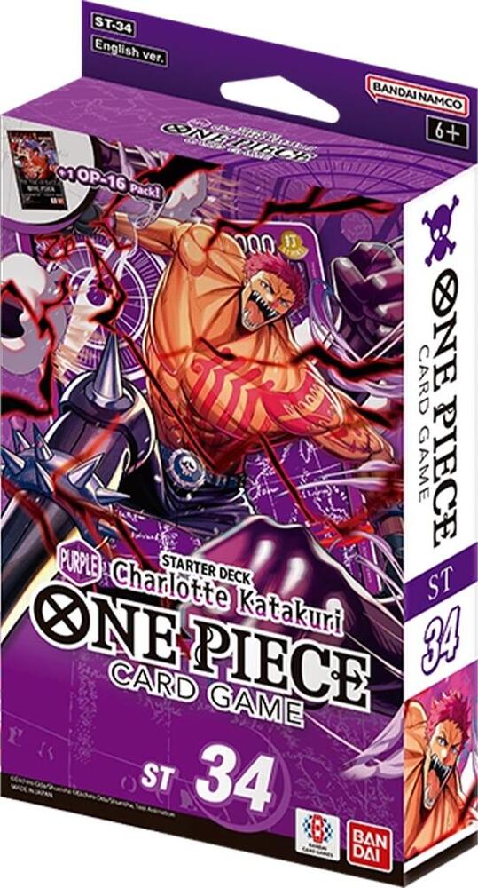 One Piece TCG Starter Deck - Purple Charlotte Katakuri ST34