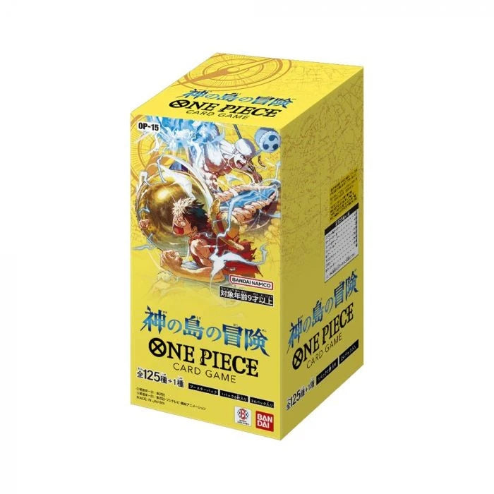 One Piece Japanese Booster Box - OP-15 Adventure on Kami's Island (24 Packs)