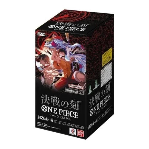 One Piece Japanese Booster Box - OP-16 The Time of Battle (24 Packs)