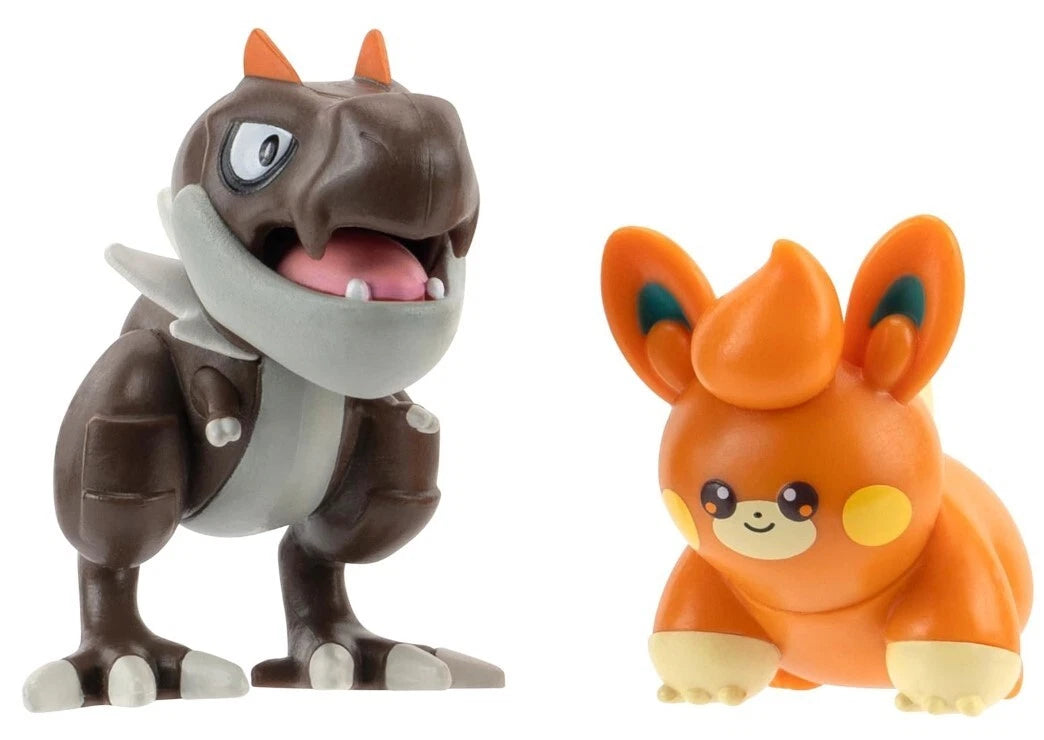 Pokemon Officially Licensed Toys Battle Figure Pack - Pawmi & Tyrunt