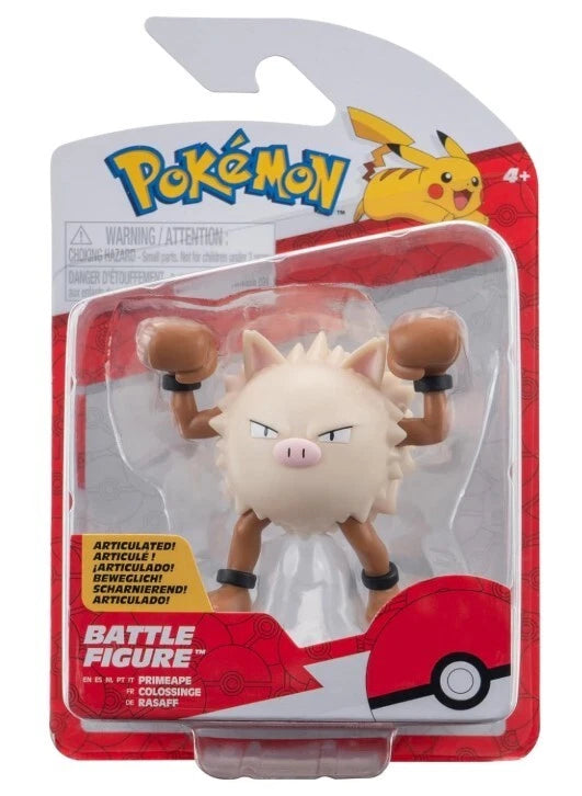 Pokemon Officially Licensed Toys Battle Figure Pack - Primeape