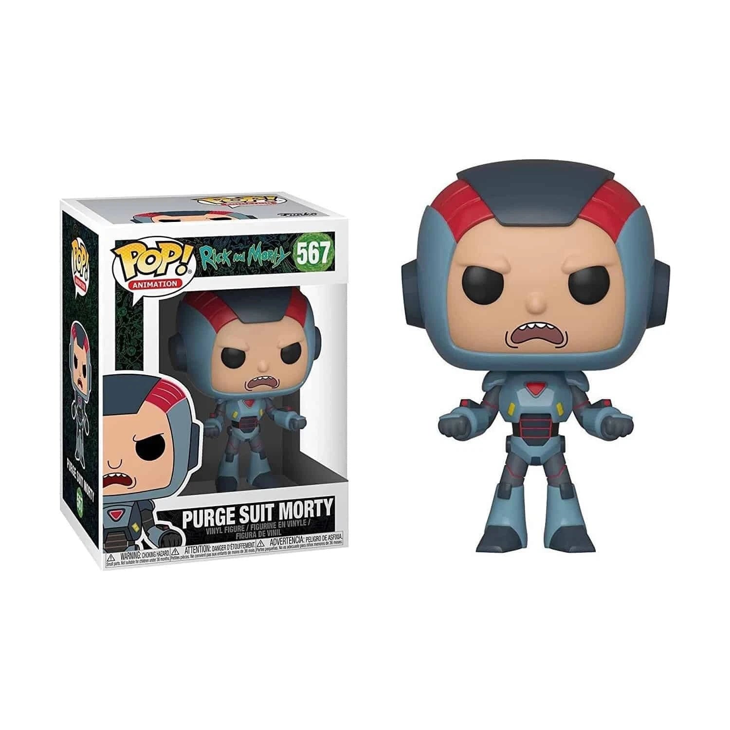 Funko Pop - Rick & Morty Vinyl Figure - Purge Suit Morty 567