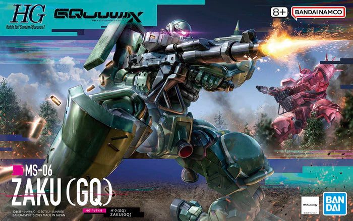 Gundam Bandai Model Kit 1/144 - Zaku GQ GQuuuuuuX HG