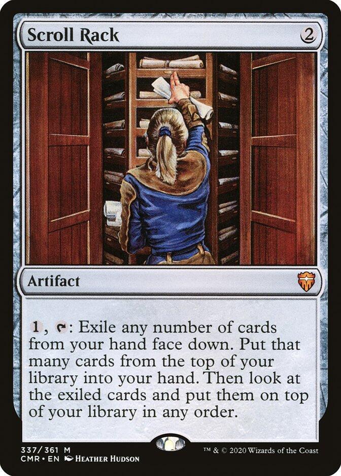 Scroll Rack - 337/361 Commander Legends Mythic Magic - 	NM