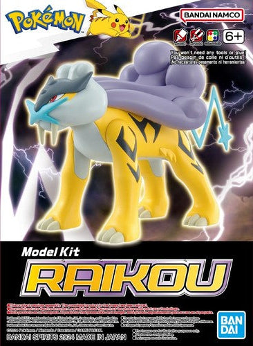 Pokemon - Pokepla Bandai Quick Model Kit - Raikou