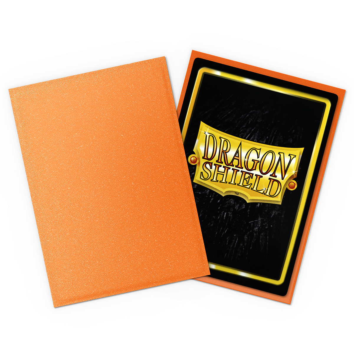 Dragon Shield Standard Card Sleeves - Matte Amber (100 Count)