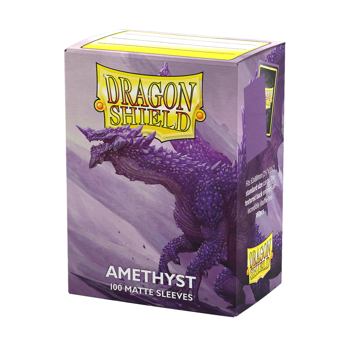 Dragon Shield Standard Card Sleeves - Matte Amethyst (100 Count)
