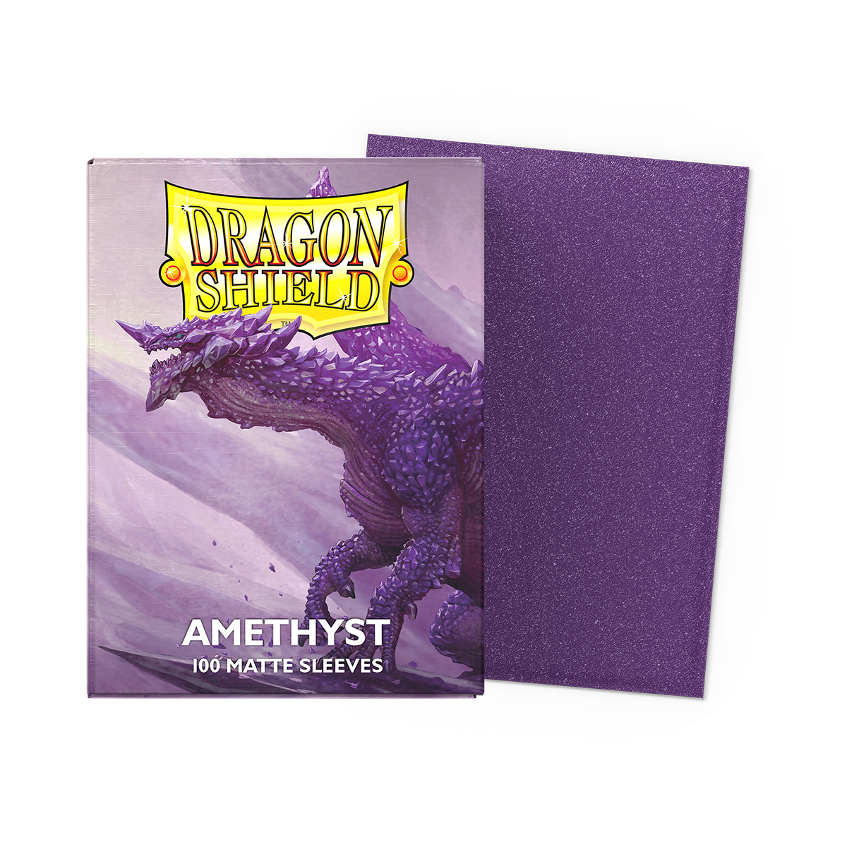 Dragon Shield Standard Card Sleeves - Matte Amethyst (100 Count)