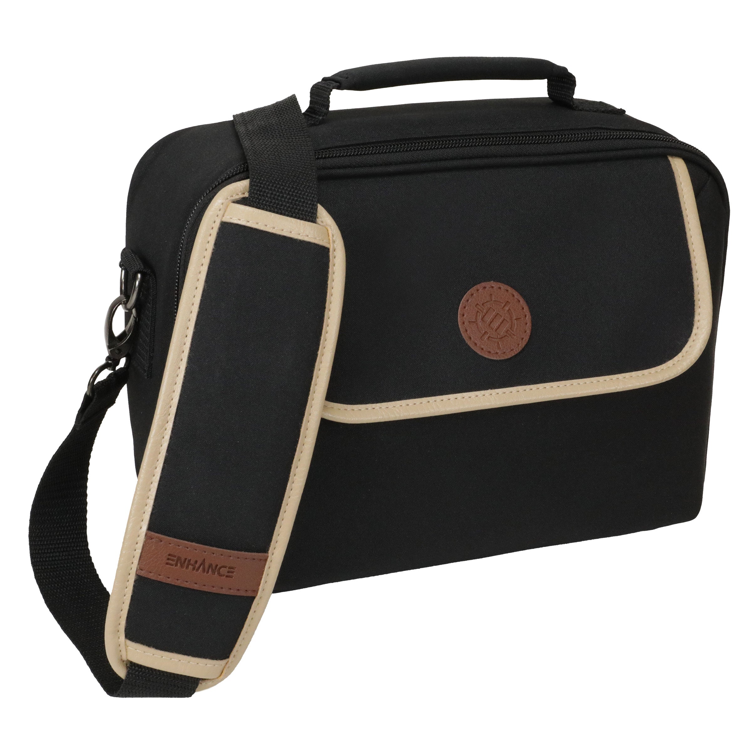 Enhance: Designer Edition Compact Trading Card Storage Bag - Black