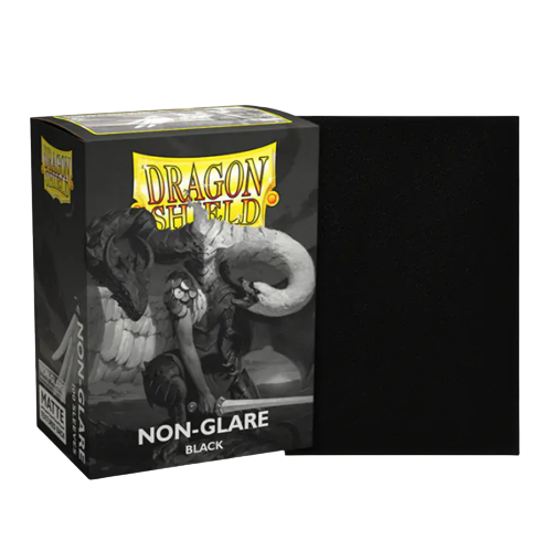 Dragon Shield Standard Card Sleeves - Matte Black NON-GLARE (100 count)