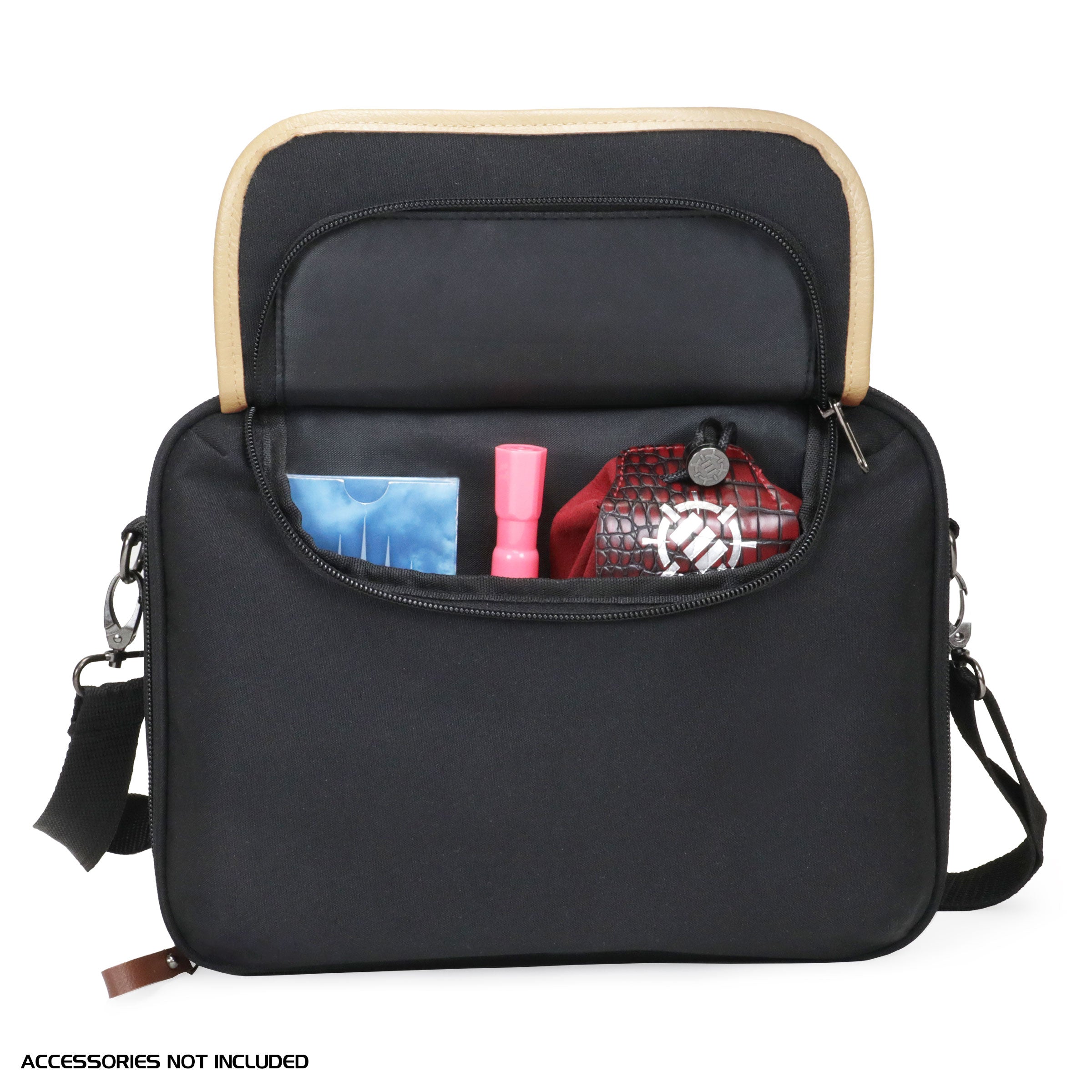 Enhance: Designer Edition Compact Trading Card Storage Bag - Black