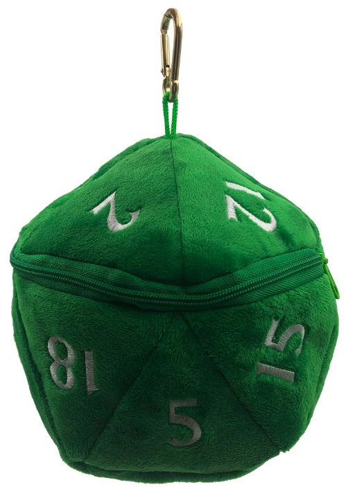 Plush Dice Bag - Ultra Pro - D20 Green