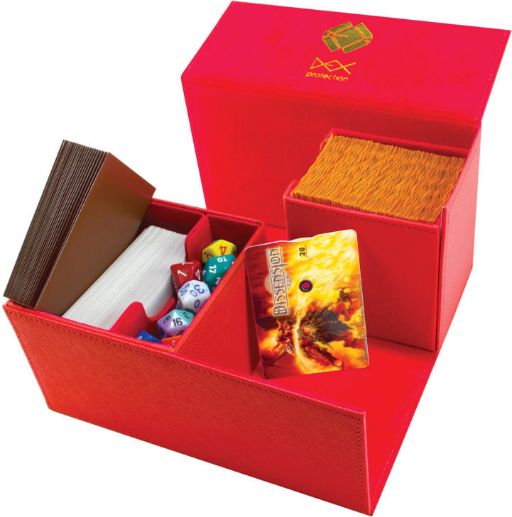 Deck Box - Dex Creation Line Magnetic - Large: Red