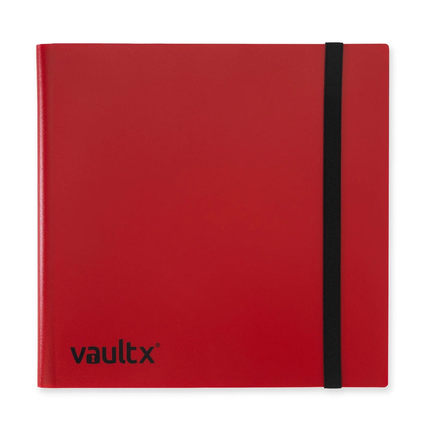 VaultX Strap Binder - Standard 12 Pocket Side Loading - Red
