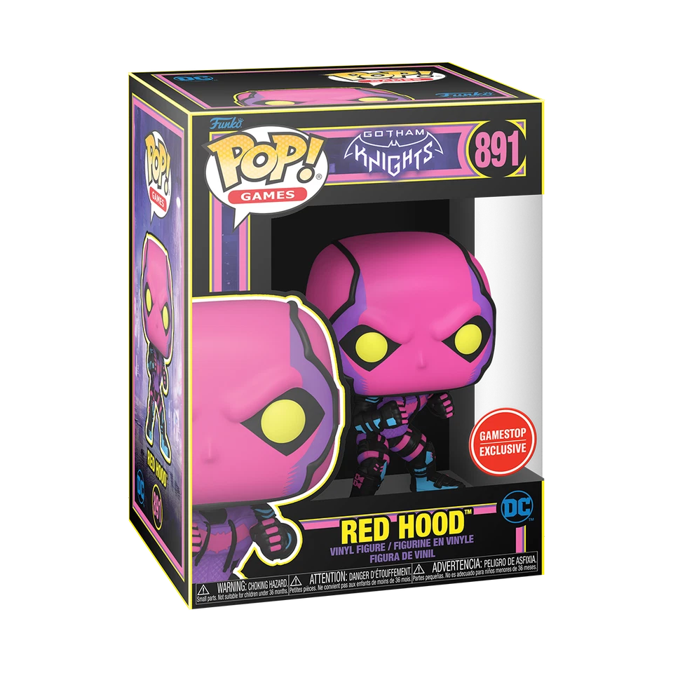 Funko Pop - Gotham Knights Vinyl Figure - Red Hood 891 Gamestop Exc.
