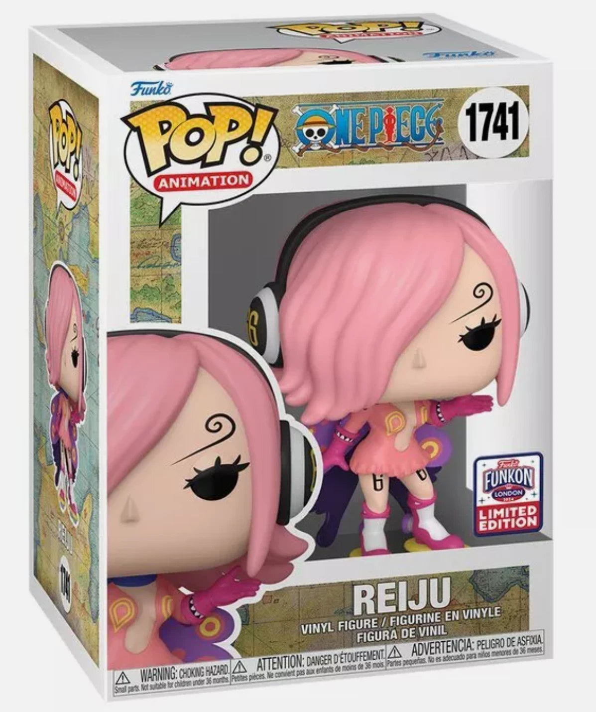 Funko Pop - One Piece Vinyl Figure - Reiju 1741 Funcon London 2024