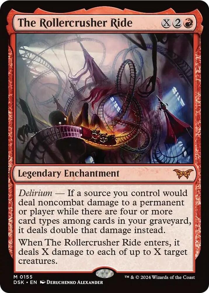 The Rollercrusher Ride - 0155 Duskmorn Mythic Magic - NM/MINT