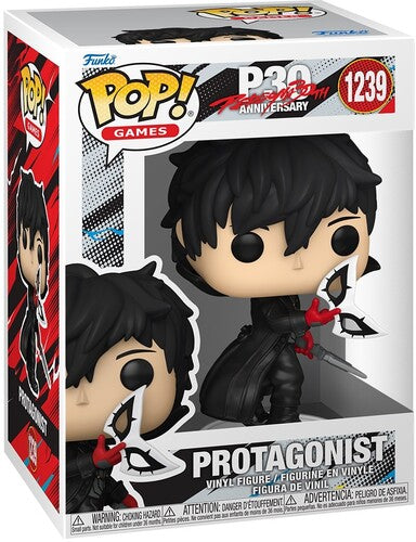 Funko POP - Persona 30th Anniversary Vinyl Figure - Protagonist 1239