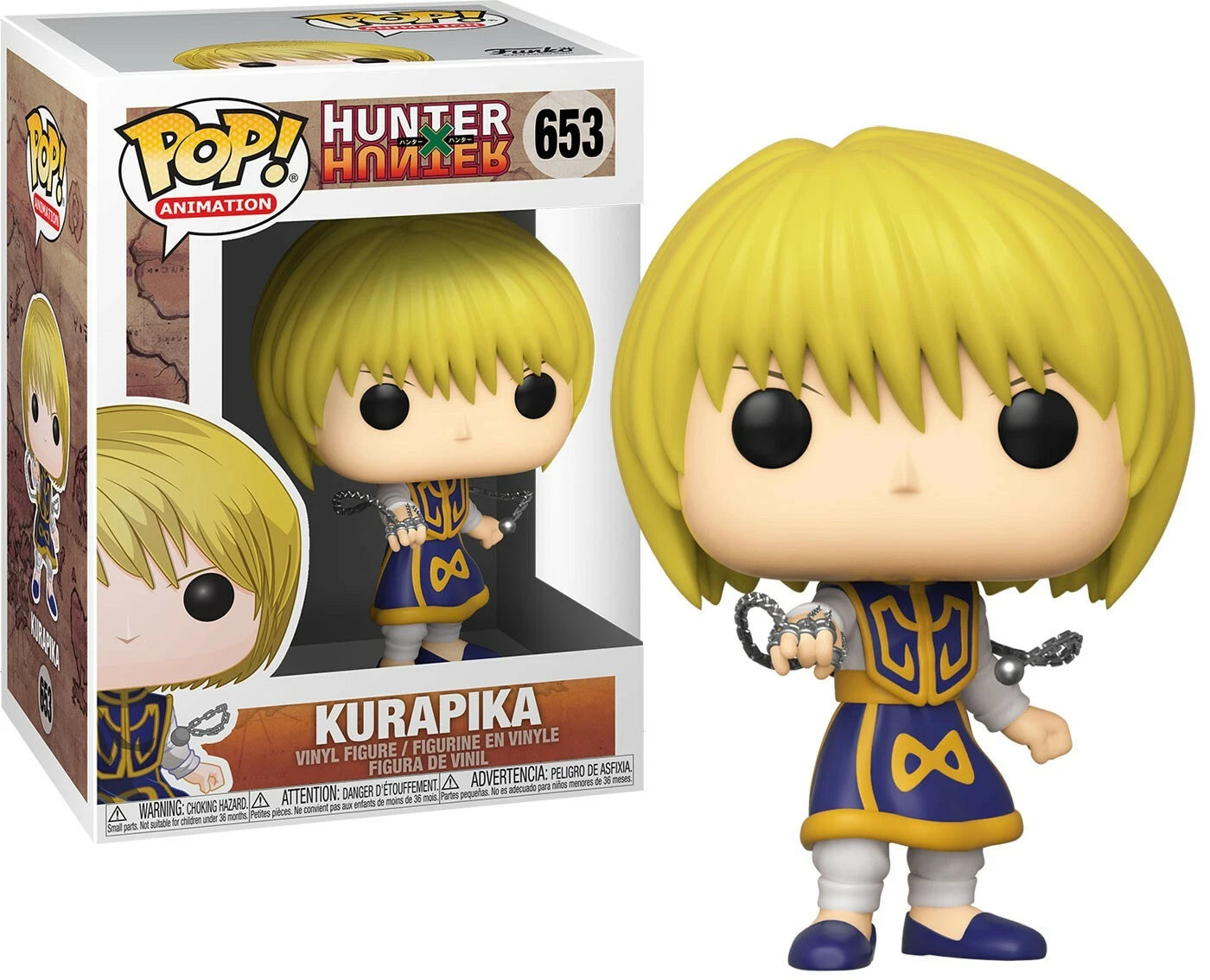 Funko Pop - HXH Vinyl Figure - Kurapika 653